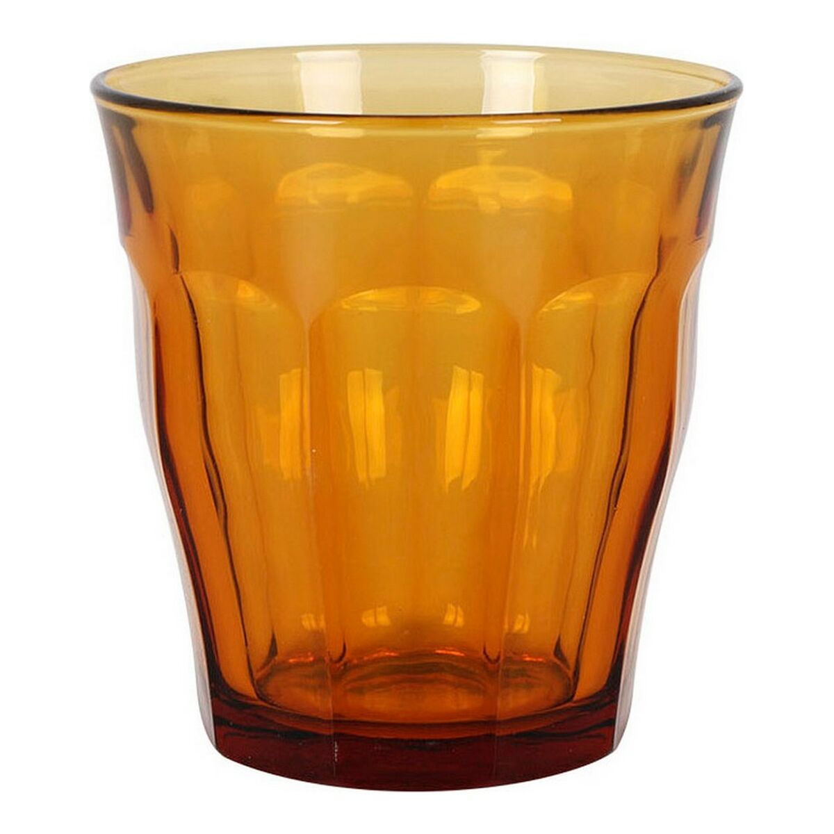 Gläser-Set Duralex Picardie Amber – 4 Stück, 310 ml, bernsteinfarben