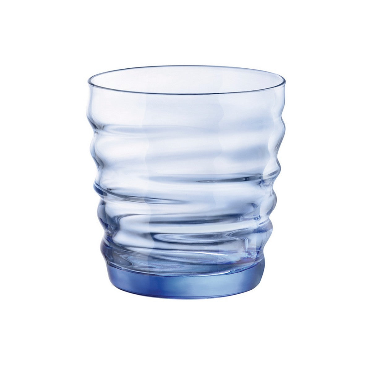 Gläser-Set Bormioli Rocco – 6 Stück, 300 ml, blau