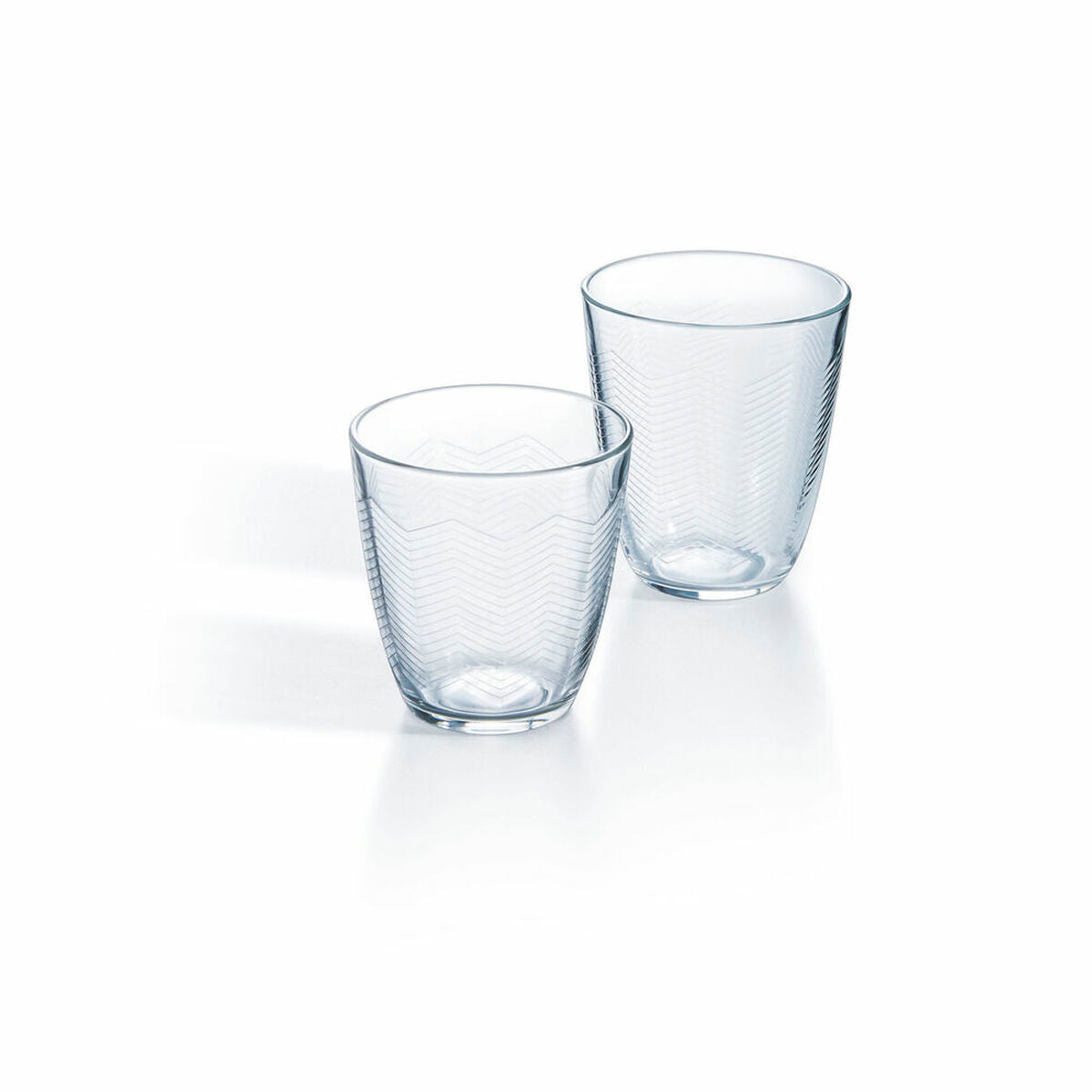 Gläser-Set Luminarc Concepto Chevron – 6 Stück, 310 ml, transparent