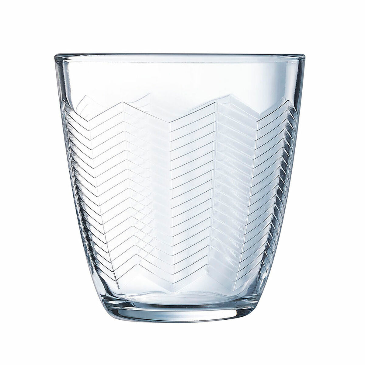Gläser-Set Luminarc Concepto Chevron – 6 Stück, 310 ml, transparent